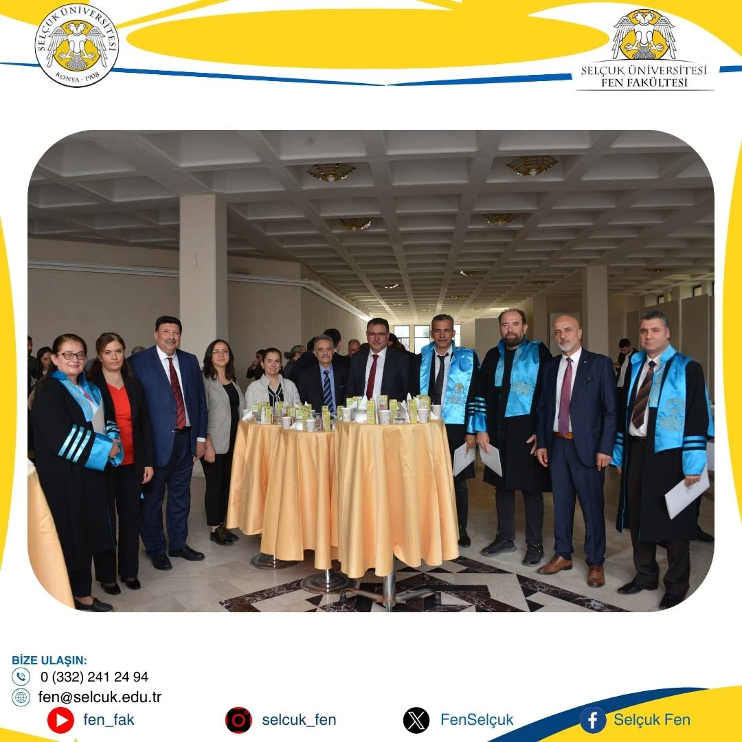 Fen Fakültesi 2025-2026 Yılı Akademik Kurul ve 2024 Yılı Başarı Ödül Töreni