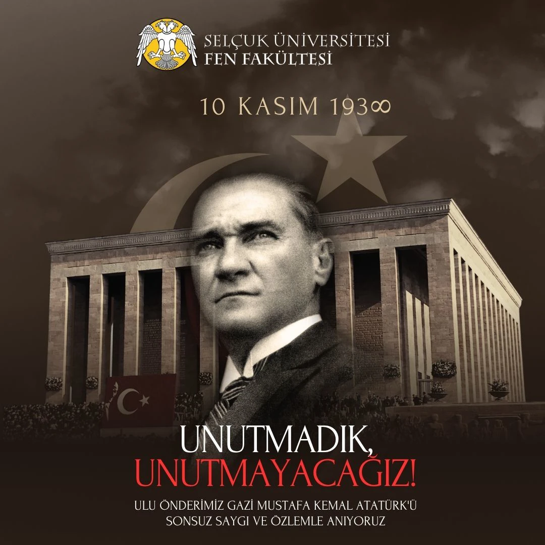 Saygı, sevgi, özlem ve minnetle anıyoruz