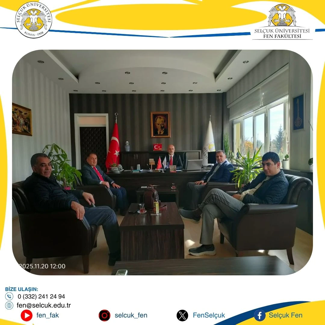 Korkmaz Beton Group Yönetim Kurulu Başkanı Sayın Gülvezir KORKMAZ Beyden Fakültemize Ziyaret