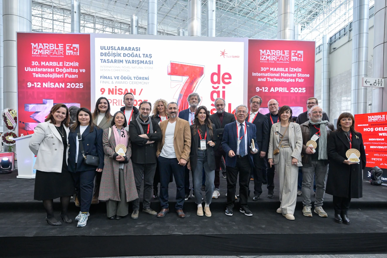 7.Uluslararası Değişik Doğal Taş Tasarım Yarışması'nda ödüller yine Selçuk’un!