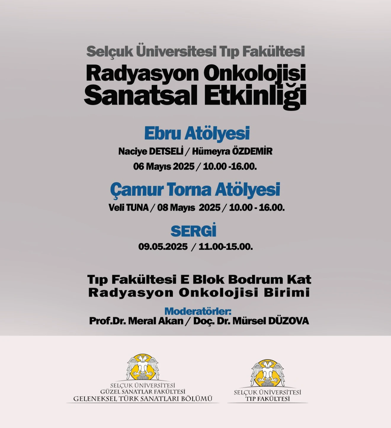 WORKSHOP VE SERGİ DUYURUSU