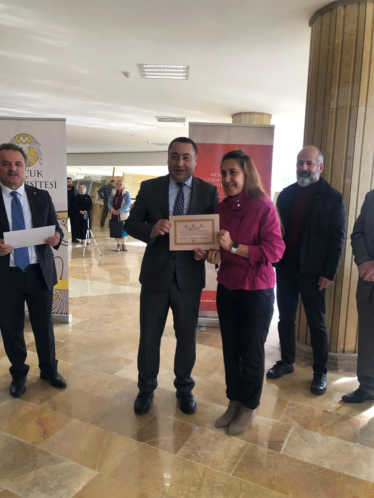 "DEVERÂN" Geleneksel Türk Sanatları Sergisi açıldı.