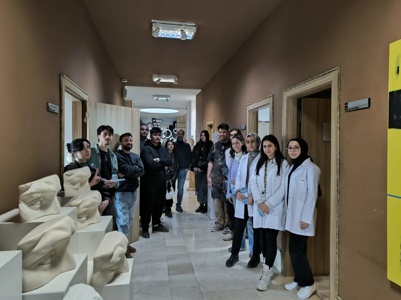 Heykel Bölümünde "Tetanoz ve Hepatit B Farkındalık Eğitimi" verildi.