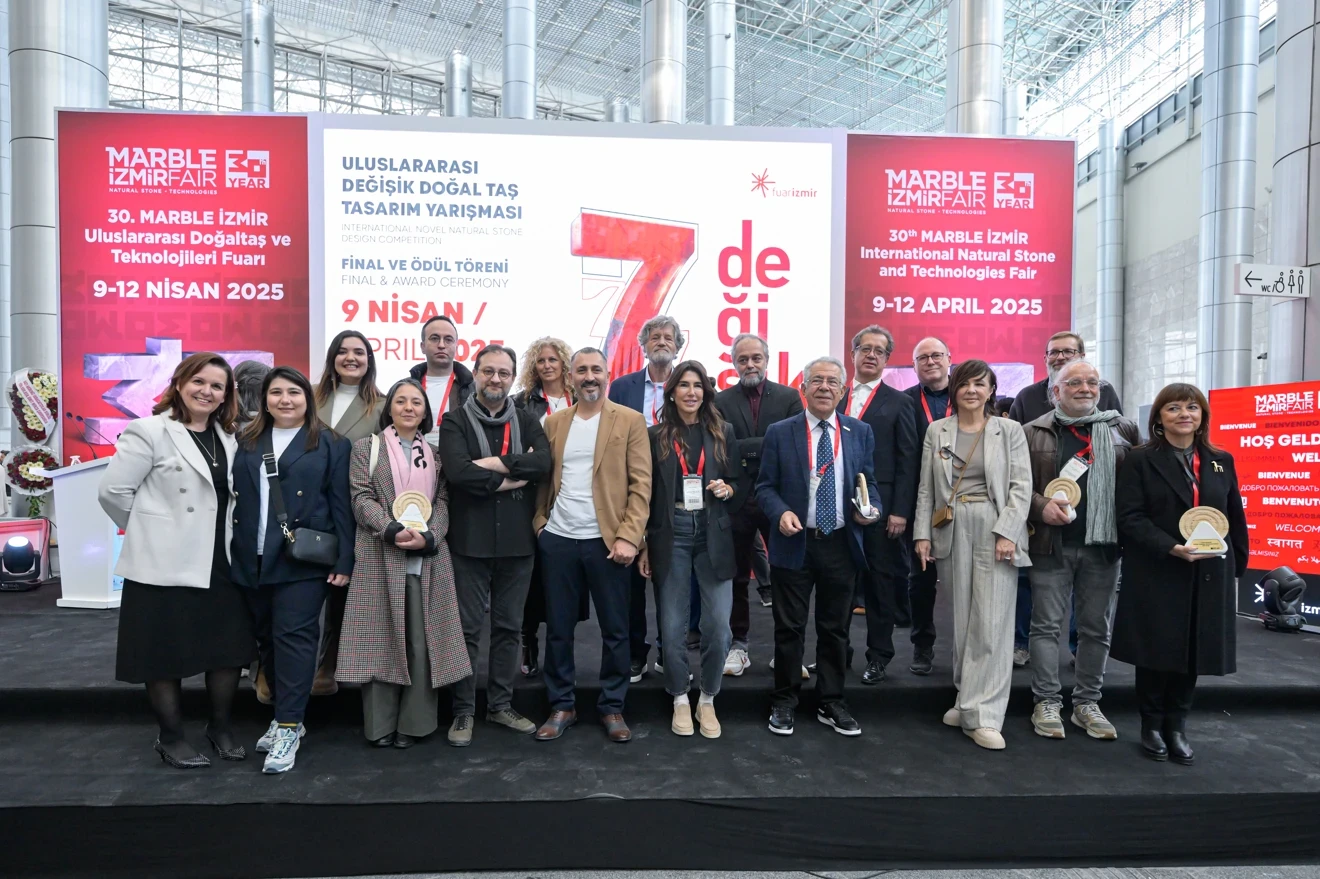 7. Uluslararası Değişik Doğal Taş Tasarım Yarışması'nda ödüller yine Selçuk’un!..