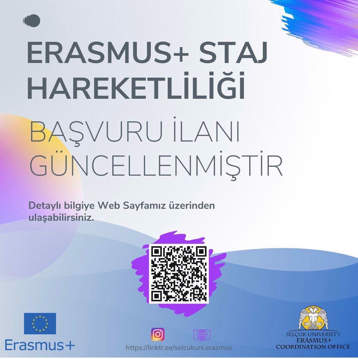 Erasmus Öğrenci Staj ve Öğrenim Hareketliliği