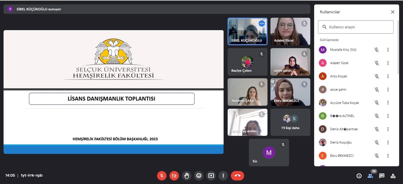 Öğrenci Danışmanlıklarına İlişkin Toplantı