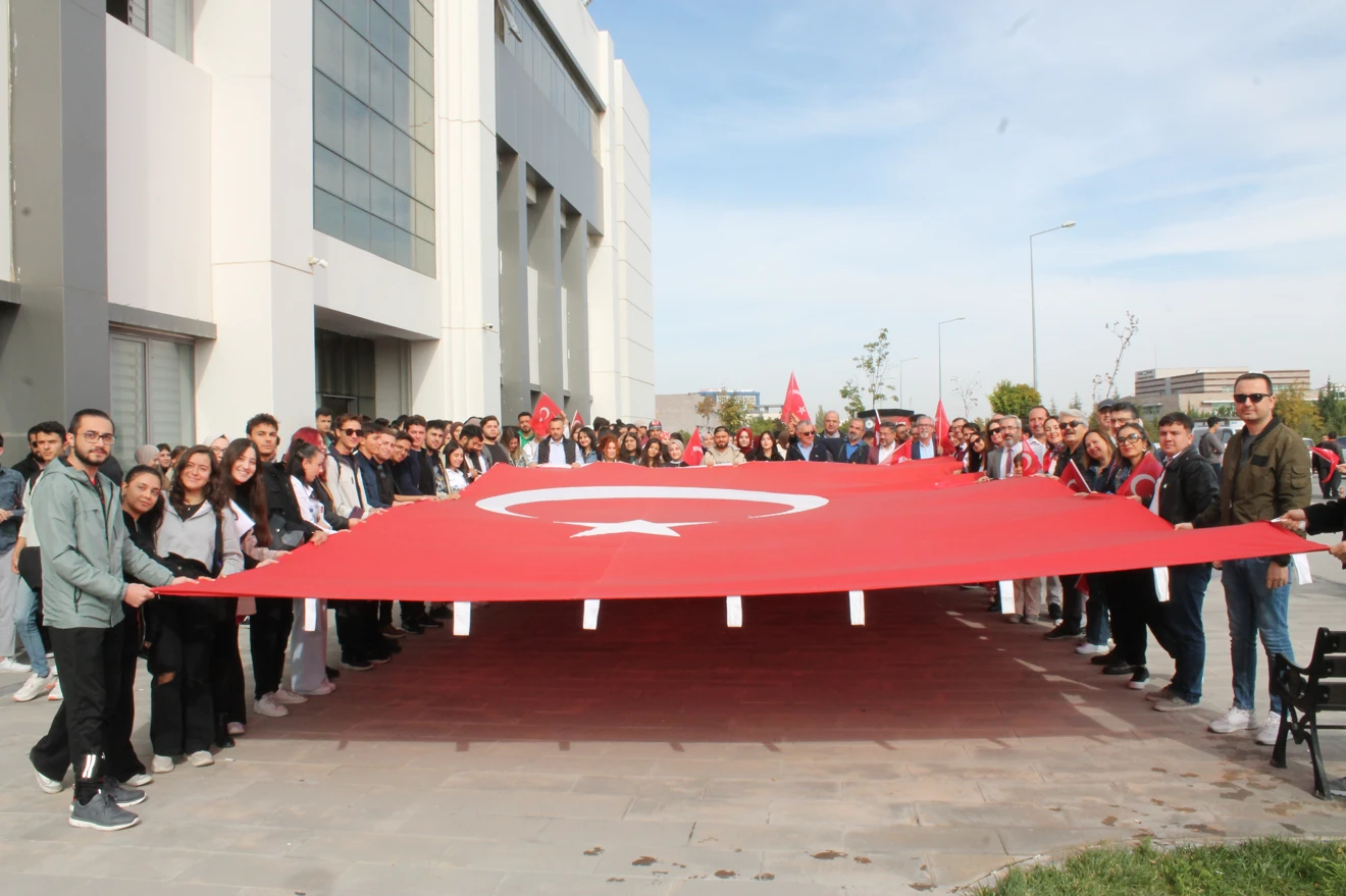 "Cumhuriyetimizin 100. Yılı Yürüyüşü" Gerçekleştirildi.