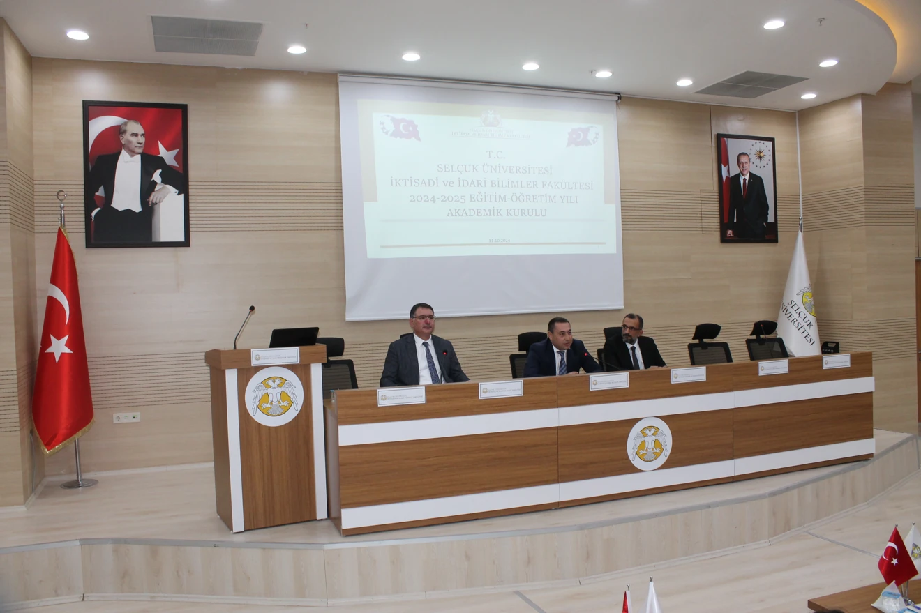 Fakültemiz 2024-2025 Eğitim-Öğretim Yılı Akademik Kurul Toplantısı Yapıldı.