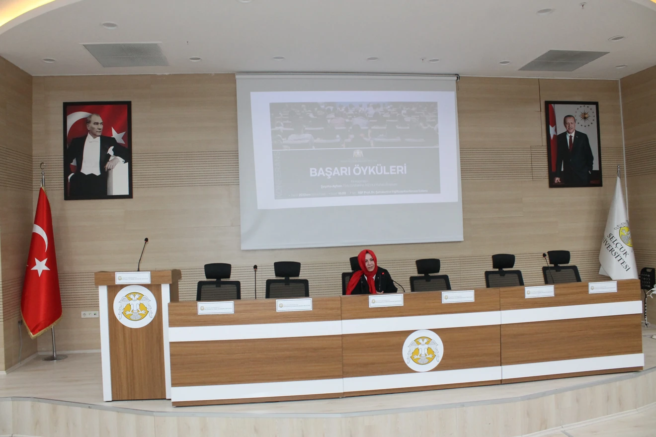 "Başarı Öyküleri" Konulu Konferans Gerçekleşti.