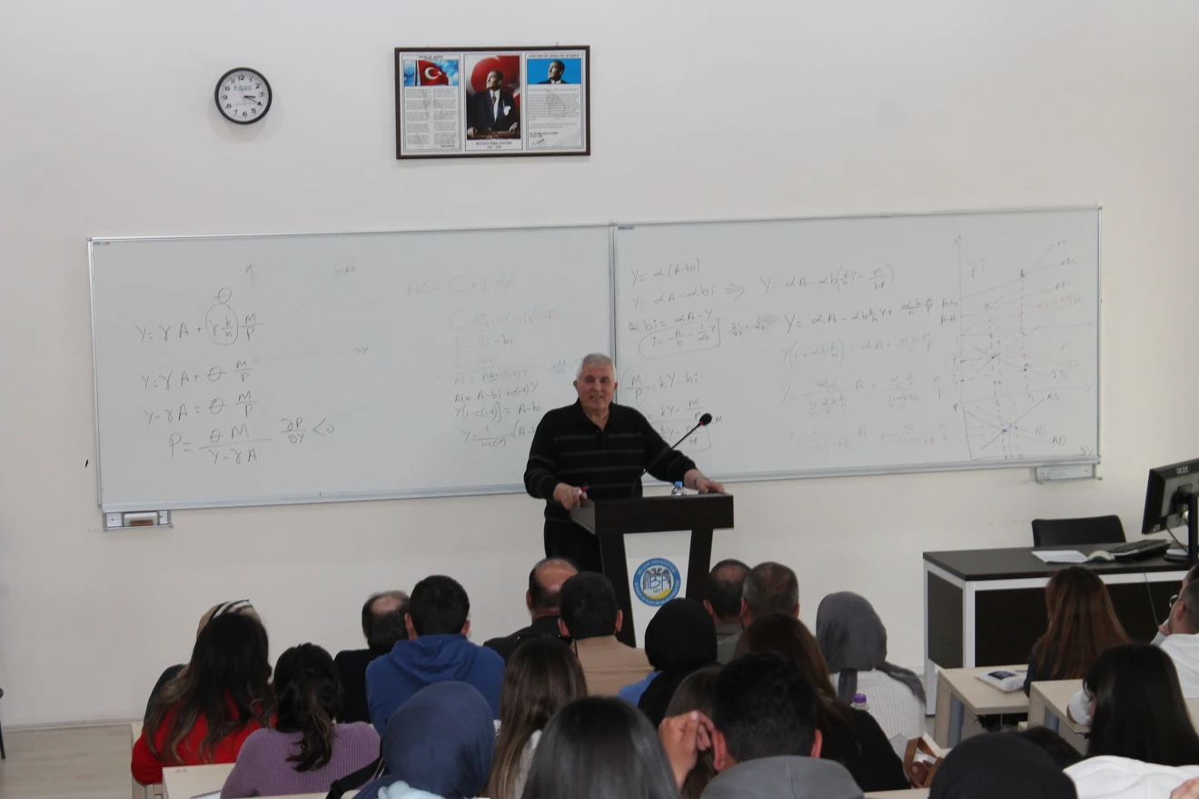 "Makroekonomideki Yaklaşımlar Üzerine Bir Söyleşi“ Konulu Anlatı Gerçekleşti.