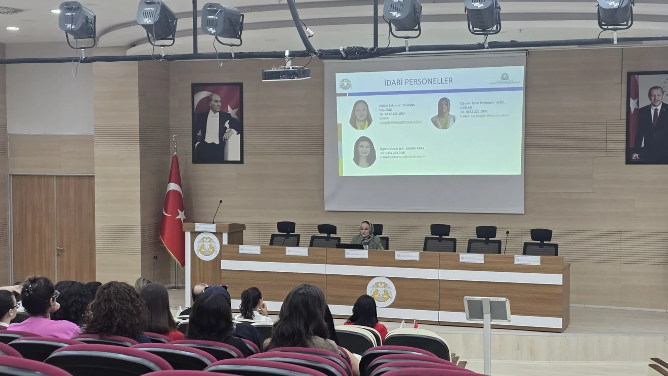 Uluslararası Ticaret ve Finansman Bölümü Oryantasyon Eğitimi Gerçekleşti.