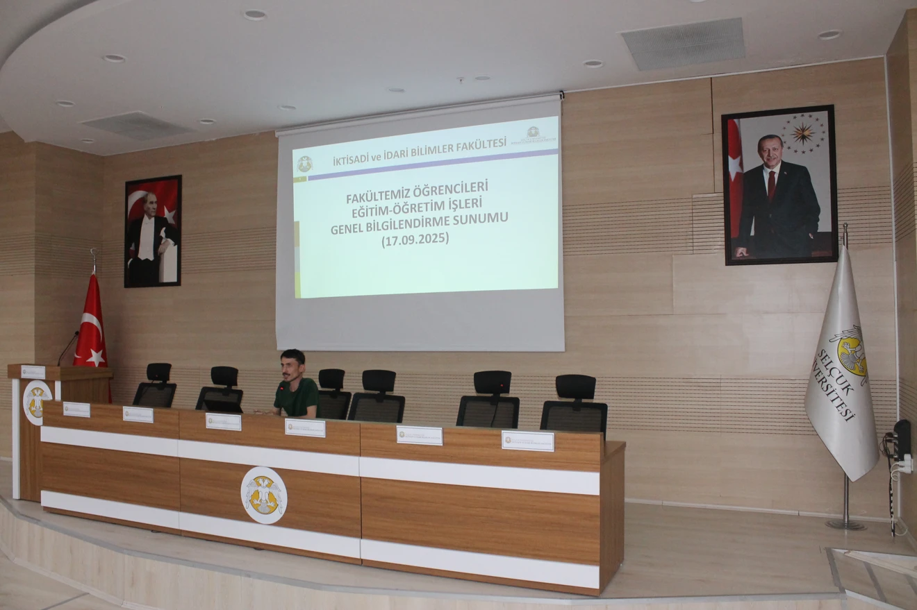 Uluslararası İlişkiler Bölümü Oryantasyon Eğitimi Gerçekleşti.