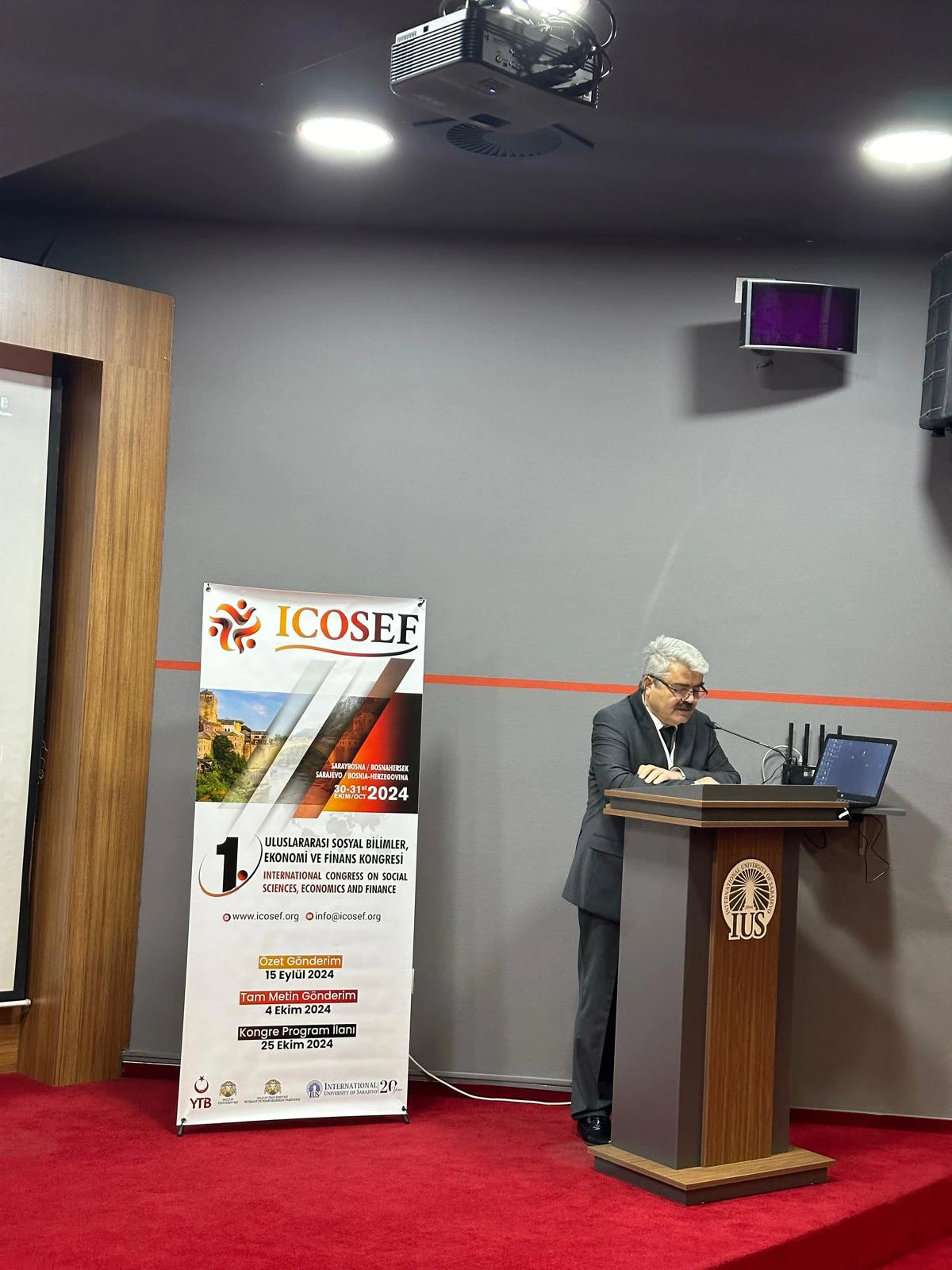 1. Uluslararası Sosyal Bilimler, Ekonomi ve Finans Kongresi Yapıldı.