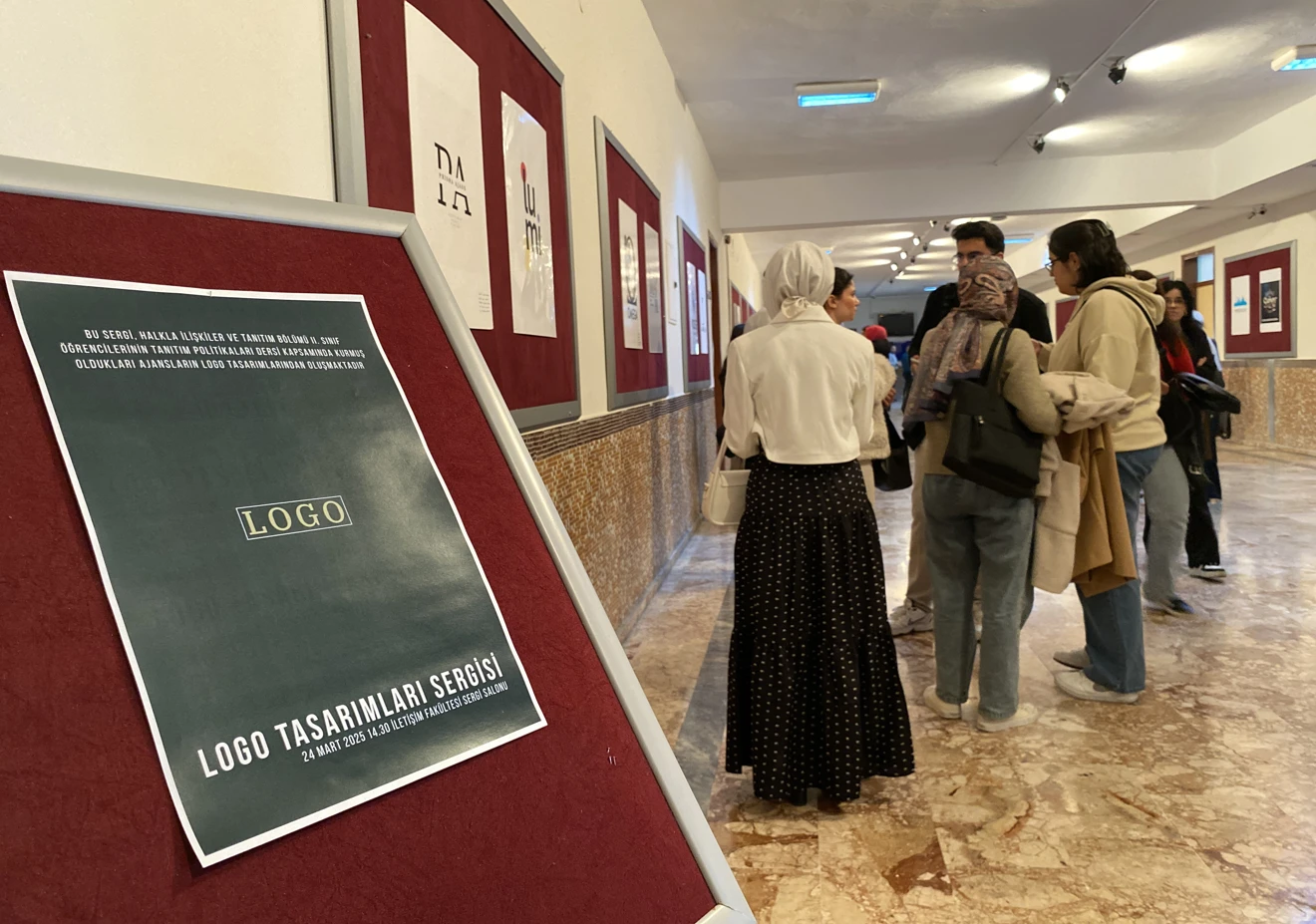 İletişim’de logo tasarımları sergilendi