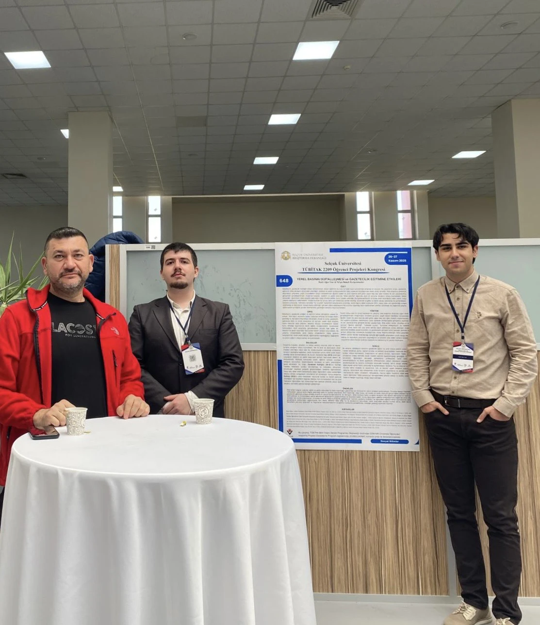 Yerel basının dijitalleşmesi TÜBİTAK Öğrenci Projeleri Konferansı'nda ele alındı