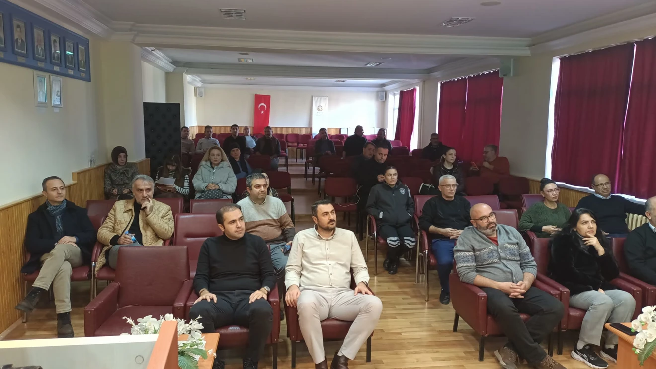 Okulumuzda İş Sağlığı ve Güvenliği Eğitimi verildi.