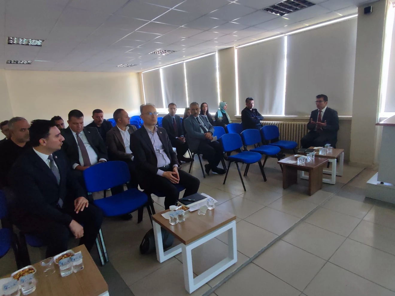 Rektör Yardımcılarımız , Meslek Yüksekokulları Koordinatörümüz ve Daire Başkanlarının Meslek Yüksekokulumuza Ziyaretleri
