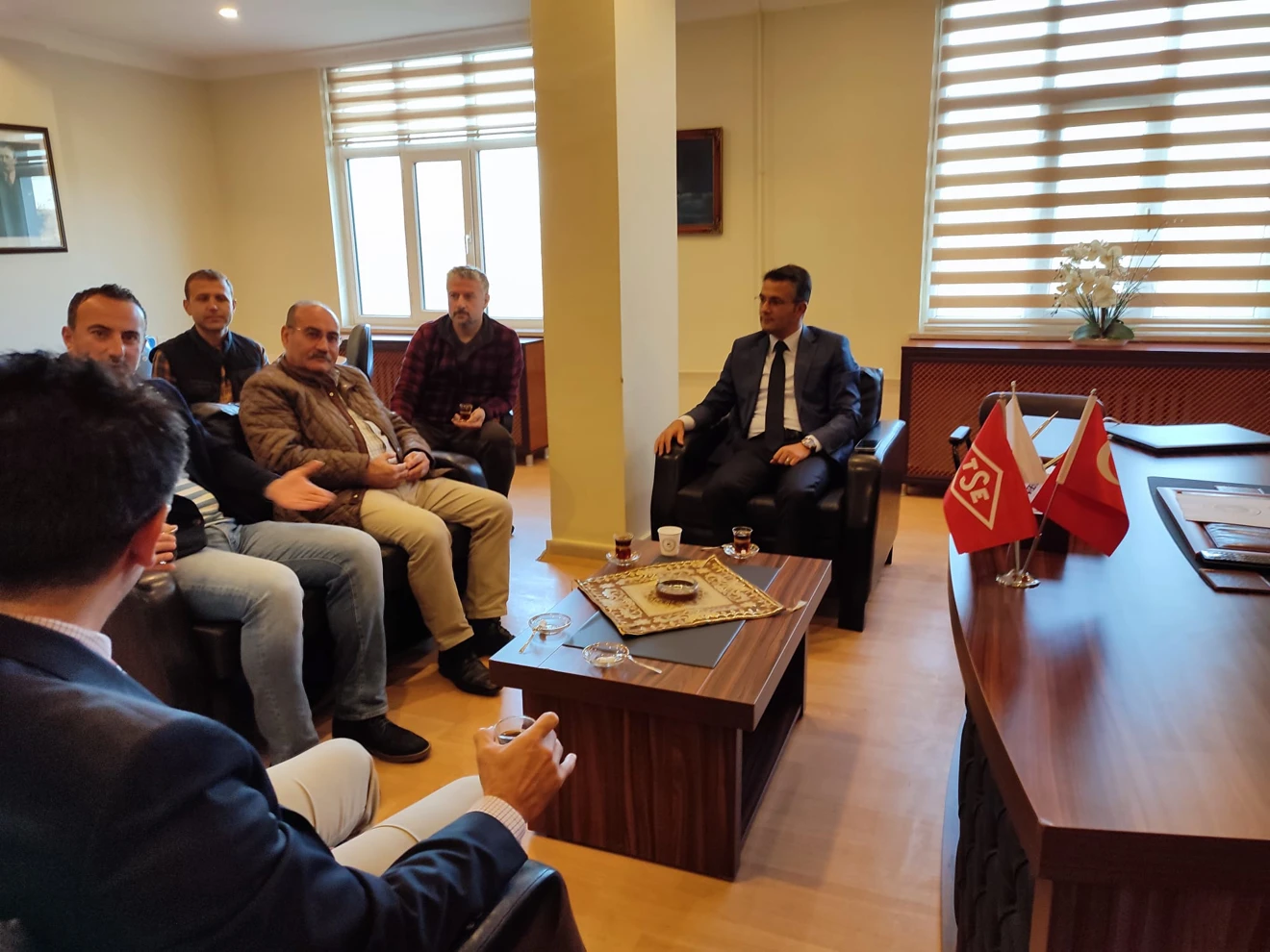 İlçemiz Kulu Kaymakamı Ömer Faruk CANPOLAT okulumuza ziyareti