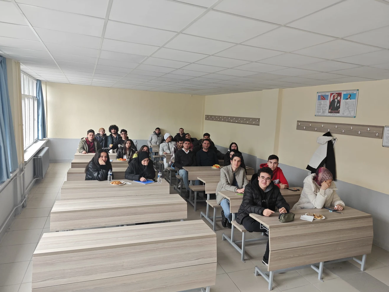 Öğrencilerle söyleşi