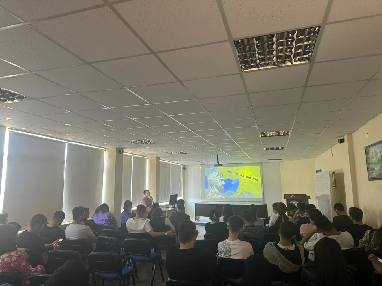 Filistin konulu bilgilendirme semineri