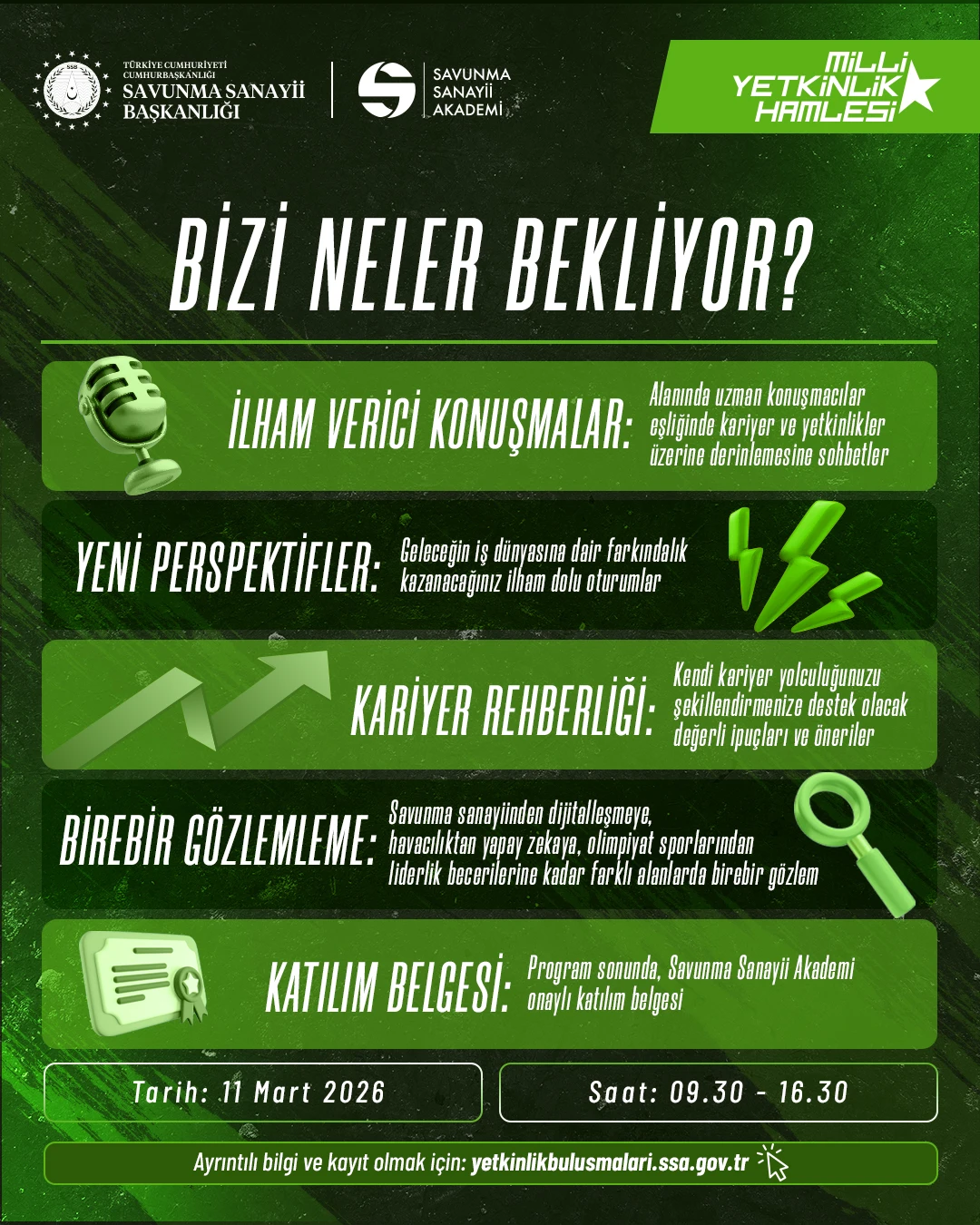 KARİYER VE YETKİNLİK BULUŞMALARI
