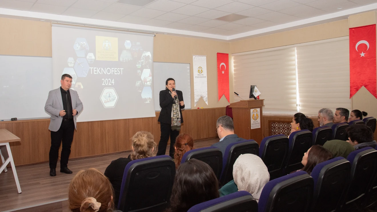 Selçuk Üniversitesinde TEKNOFEST Bilgilendirme Semineri yapıldı