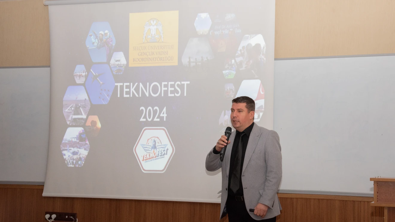 Selçuk Üniversitesinde TEKNOFEST Bilgilendirme Semineri yapıldı