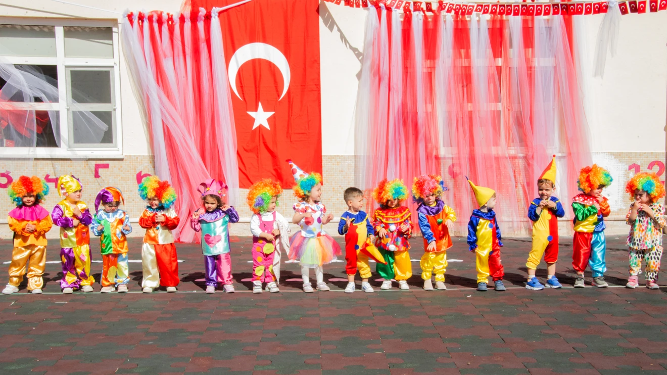 SÜ Nasreddin Hoca Uygulama Anaokulunda 23 Nisan etkinliği yapıldı