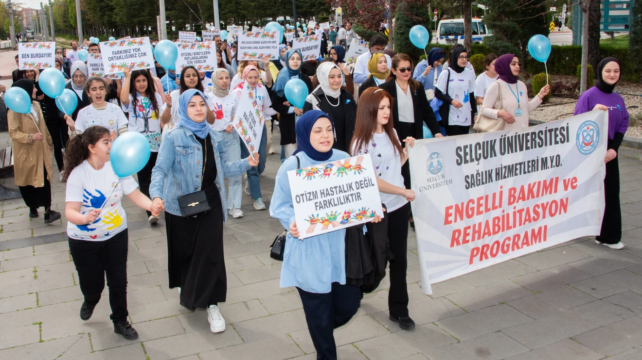 SÜ’de 8. Geleneksel Otizm Farkındalık Etkinliği yapıldı
