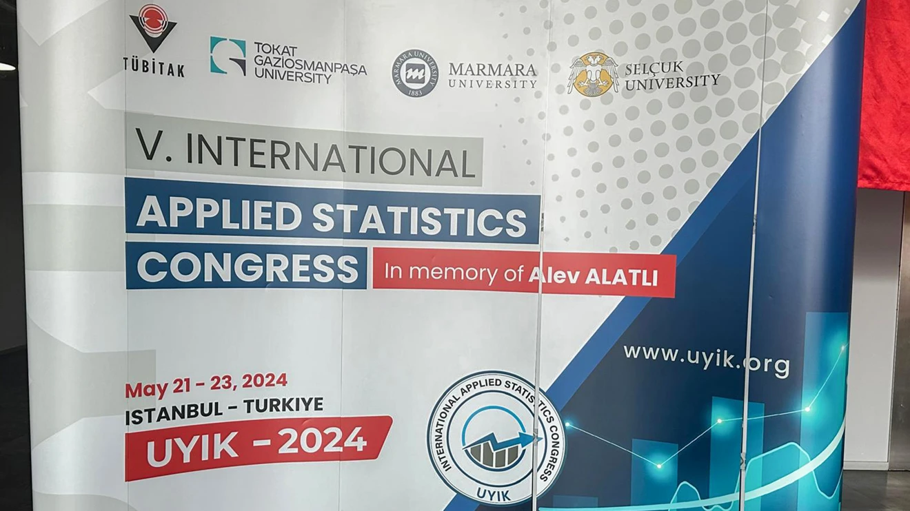 V. Uluslararası Uygulamalı İstatistik Kongresi yapıldı
