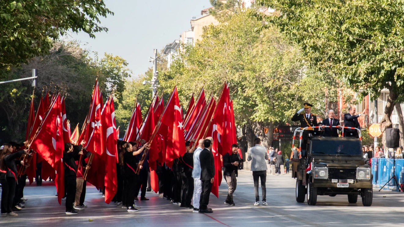 Konya'da 29 Ekim Cumhuriyet Bayramı kutlamaları
