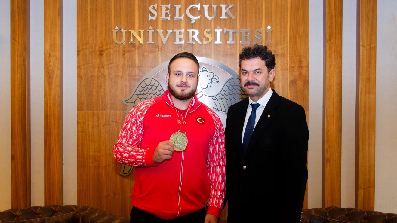 Milli sporcular, Selçuk Üniversitesini Avrupa şampiyonalarında gururlandırdı