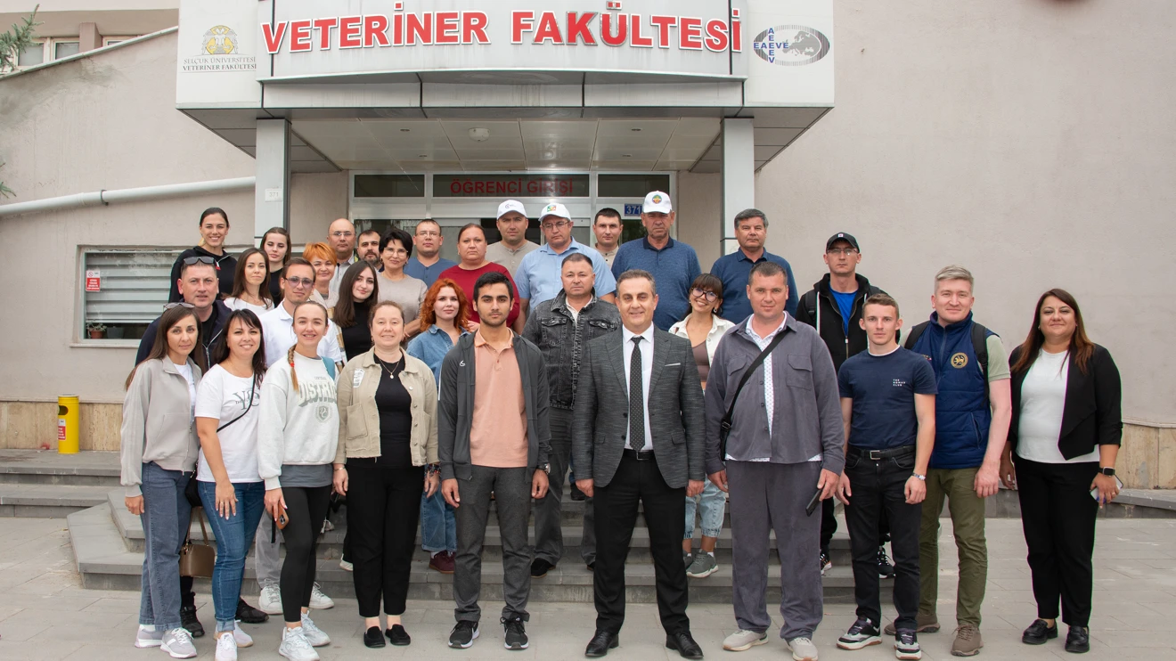 Tataristan Tarımsal Gençlik Birliği Heyetinden Selçuk Üniversitesine ziyaret