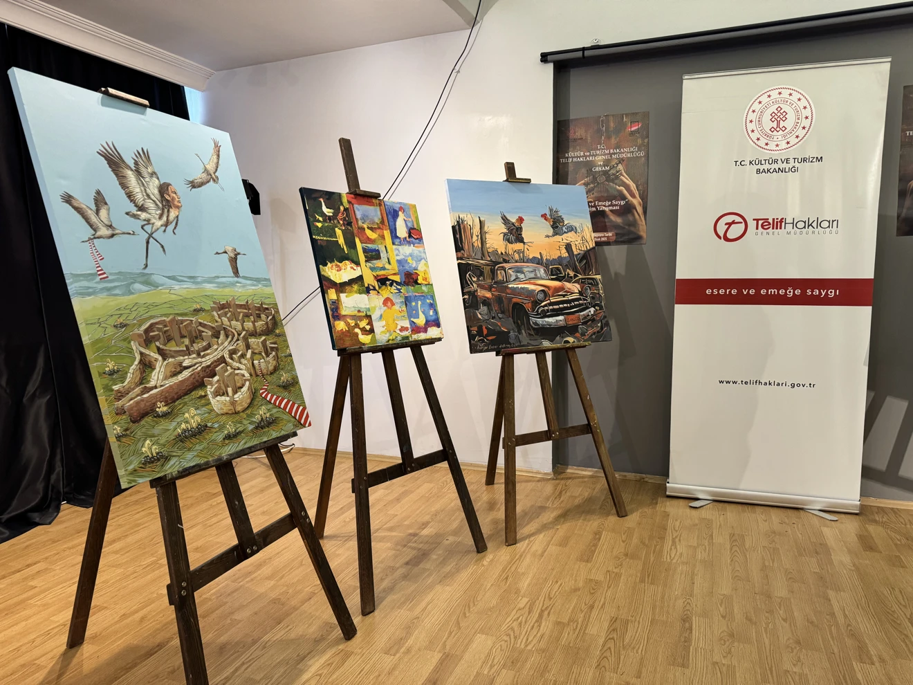 Selçuk Üniversitesi Resim Anasanat Dalı Öğrencilerine İki Ödül Birden