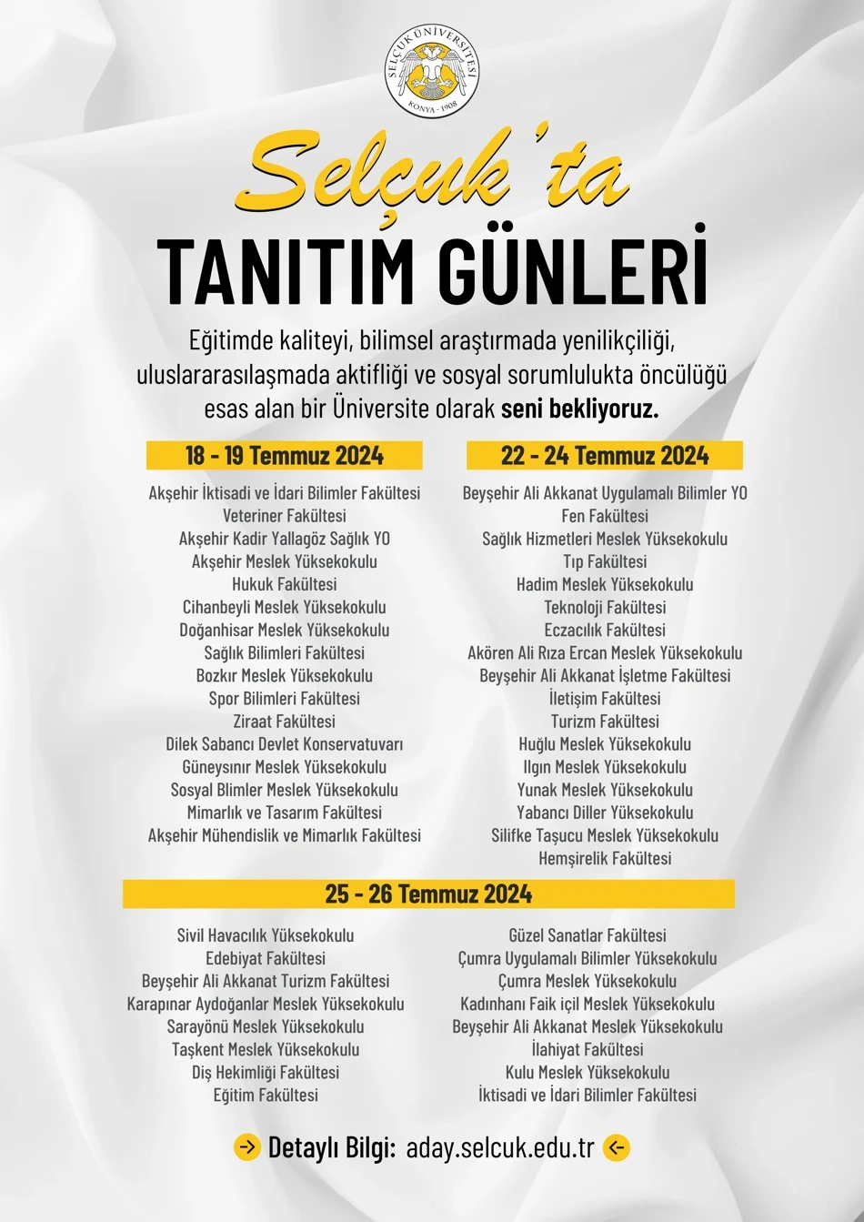 Teknoloji Fakültesi Tanıtım Günleri