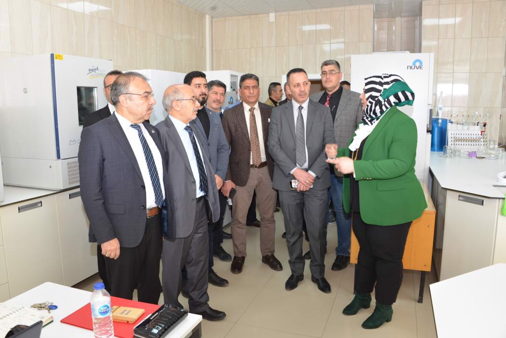 Irak Northern Technical University Rektörü Prof. Dr. Alyaa Abbas Ali Al-Attar ve Üniversitemiz Rektör Yardımcısı Prof. Dr. Emrullah EKEN fakültemizi ziyaret etti.