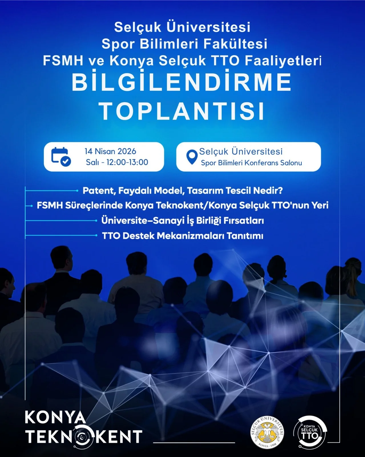 Selçuk Üniversitesi Spor Bilimleri Fakültesi ile Konya Teknokent İşbirliği