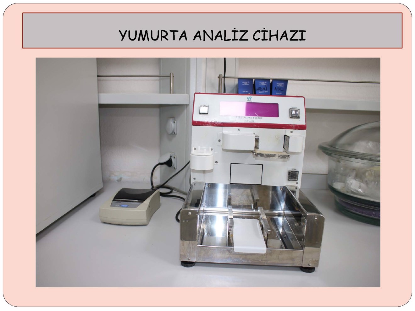 Laboratuvar İmkanlarımız