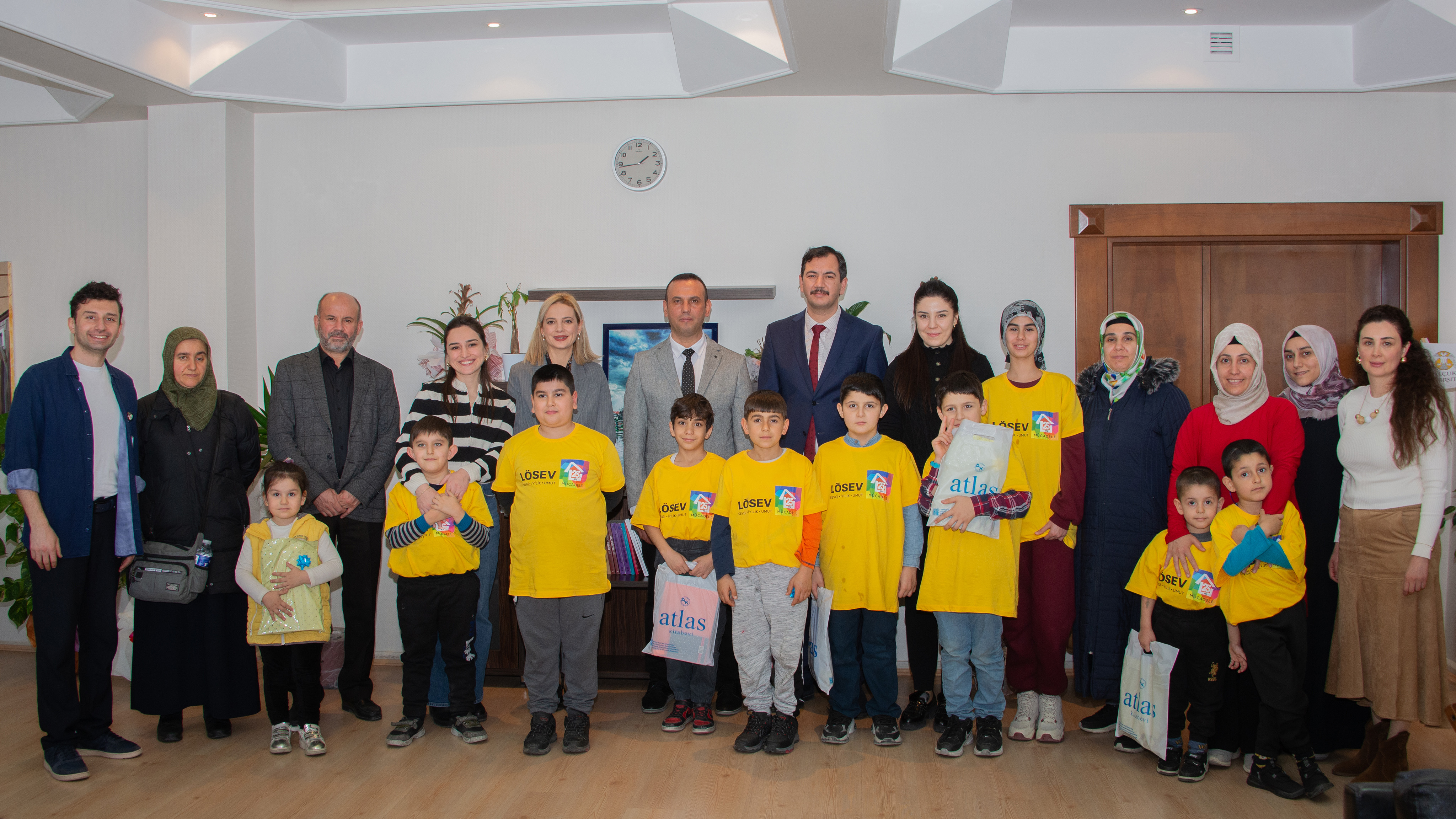 Lösemiyi yenen minik kahramanlar, Selçuk Üniversitesinde bilimsel yolculuğa çıktı