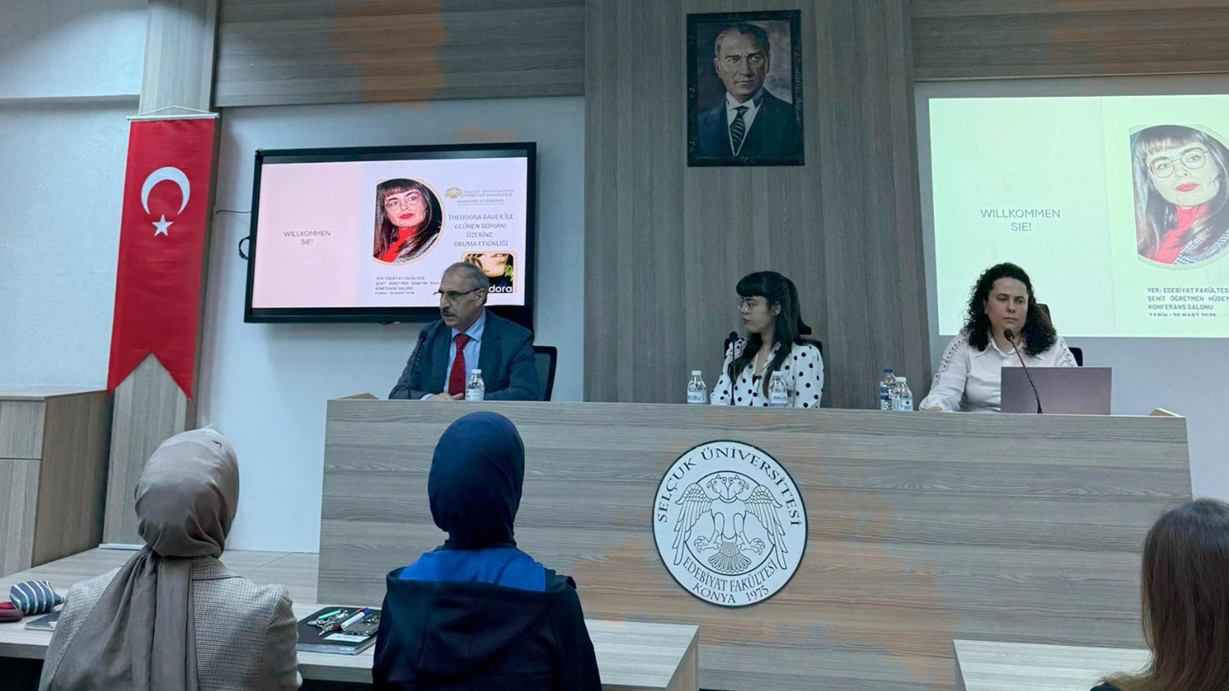 Avusturyalı Yazar Theodora Bauer Selçuk Üniversitesinde