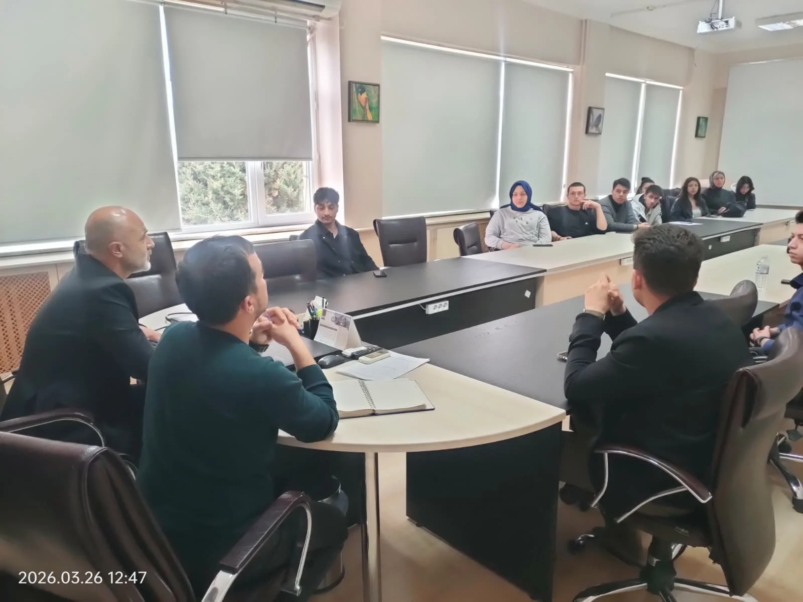 2025-2026 Bahar Yarıyılı Yılı Dekan-Öğrenci Buluşması Gerçekleştirildi