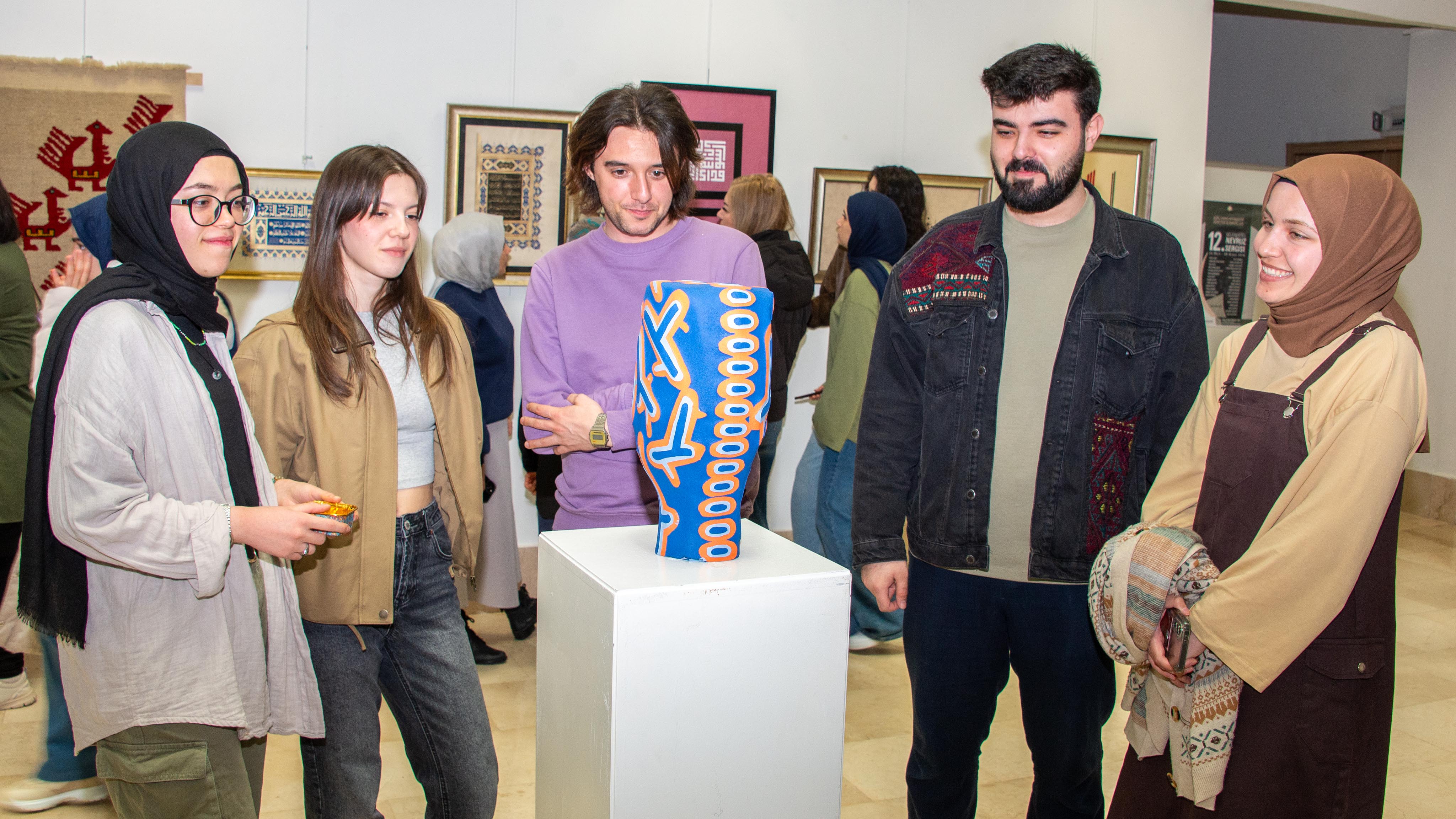 Selçuk Üniversitesinde Nevruz coşkusu sanatla buluştu