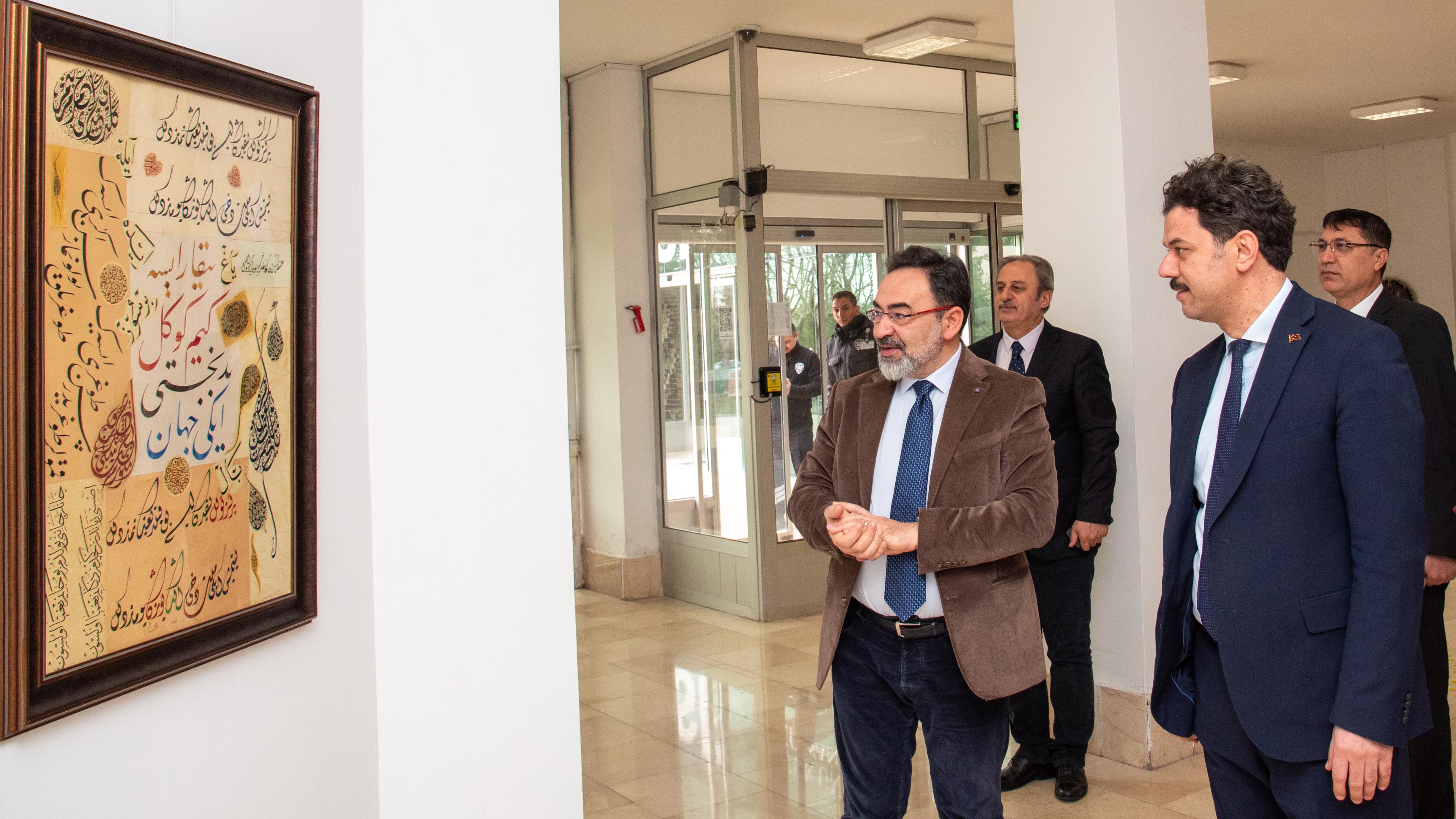 Rektör Yılmaz’dan Güzel Sanatlar Fakültesine ziyaret 