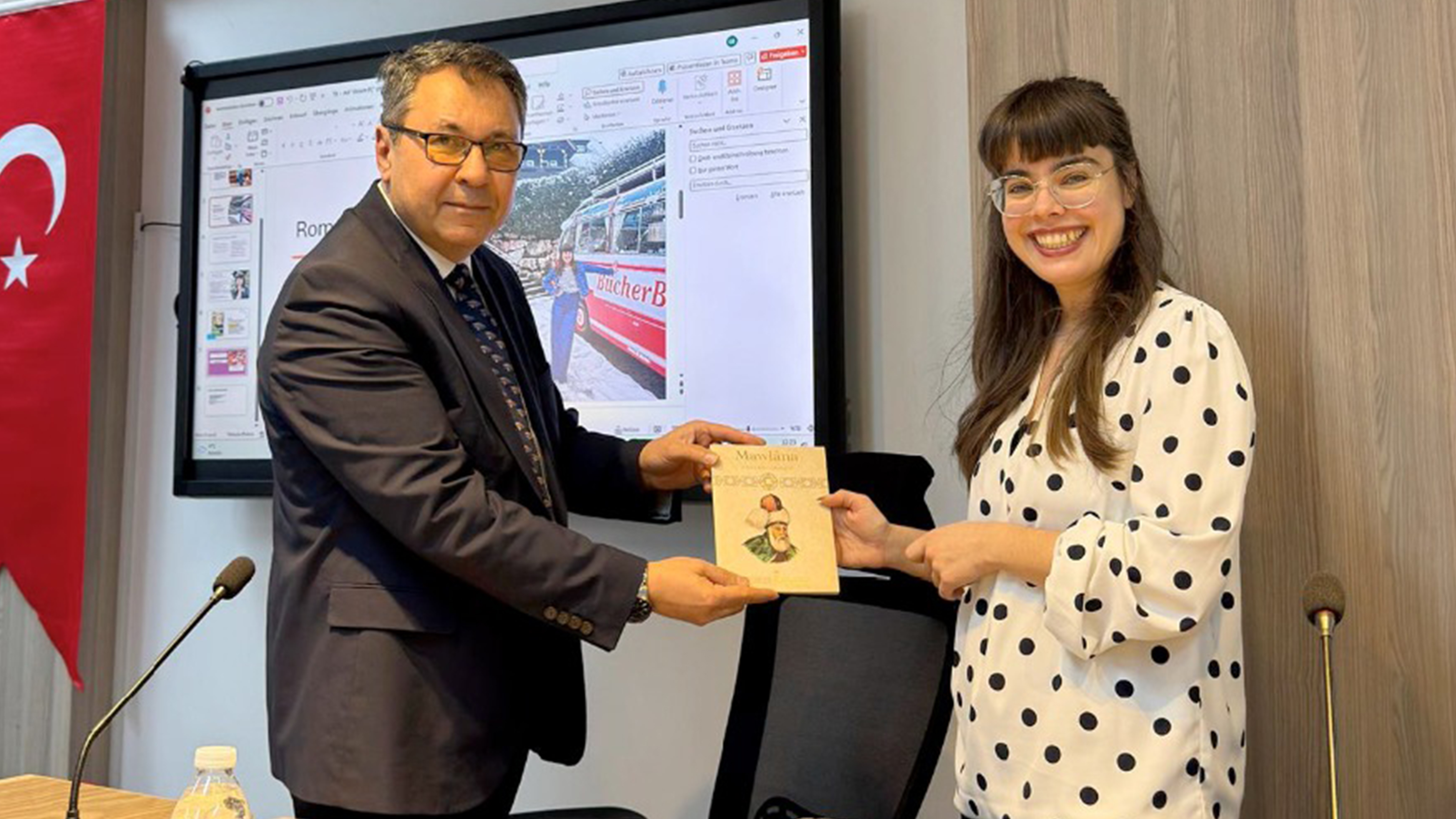 Avusturyalı Yazar Theodora Bauer Selçuk Üniversitesinde