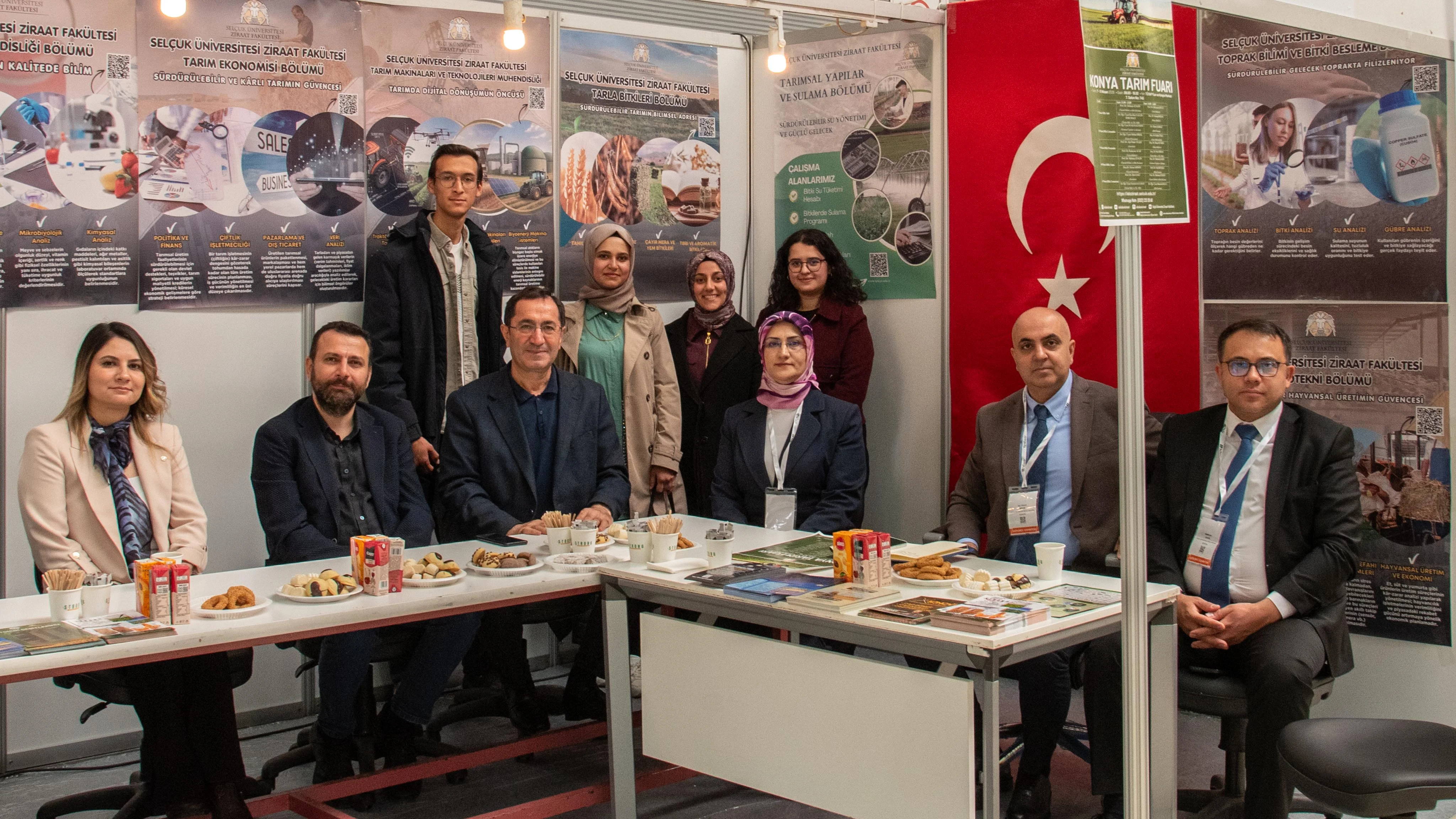 Selçuk Üniversitesi, Konya Tarım Fuarı’nda ziyaretçilerini ağırlıyor
