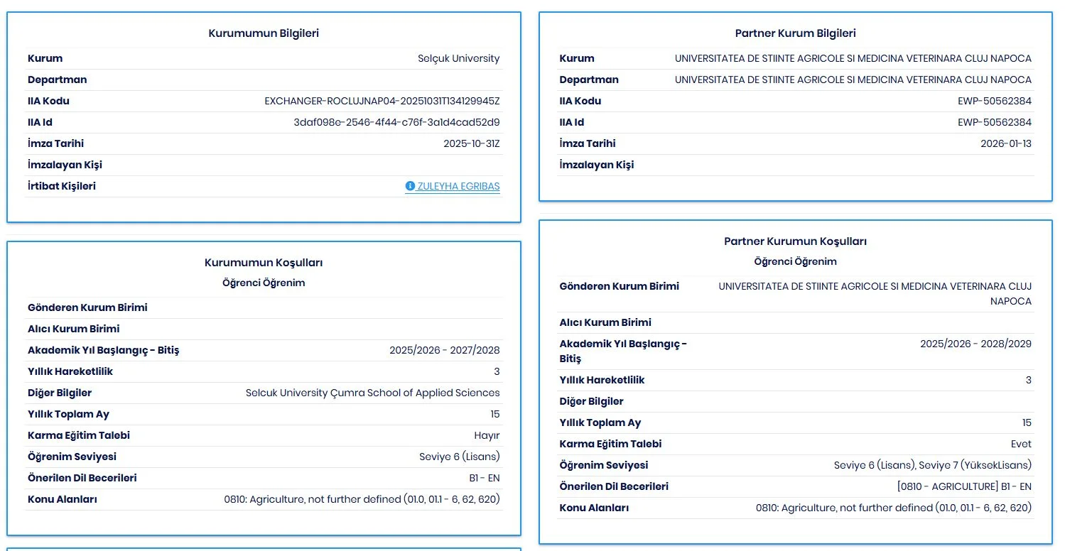ERASMUS PERSONEL HAREKETLİLİĞİ