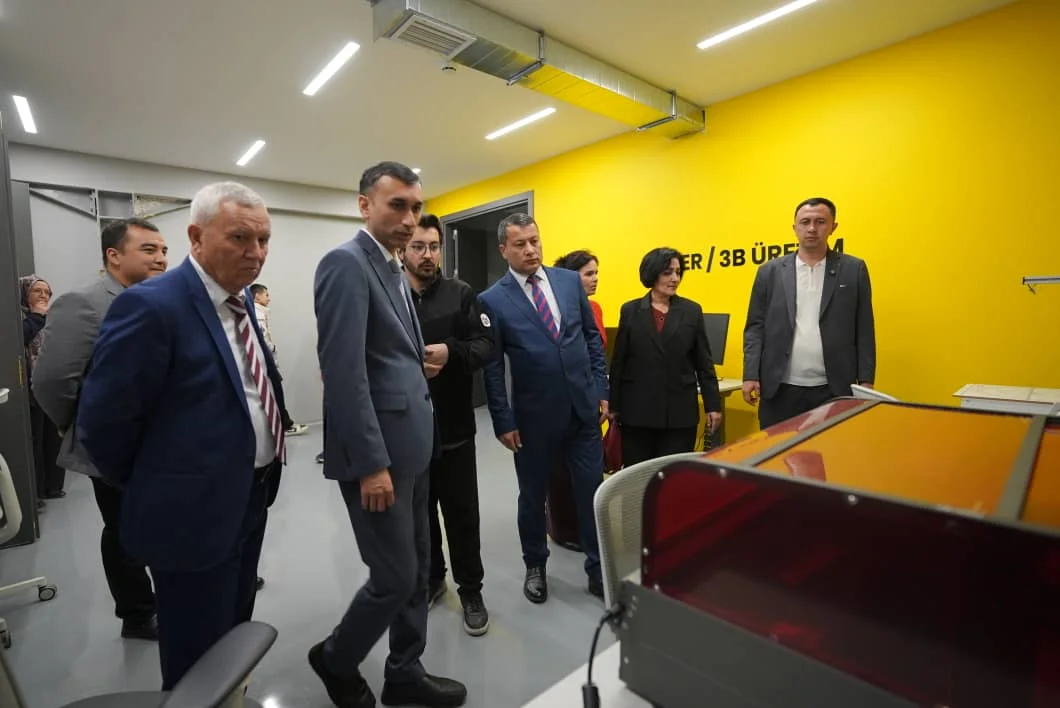 Özbekistan Heyetinden Millî Teknoloji Atölyelerine Ziyaret