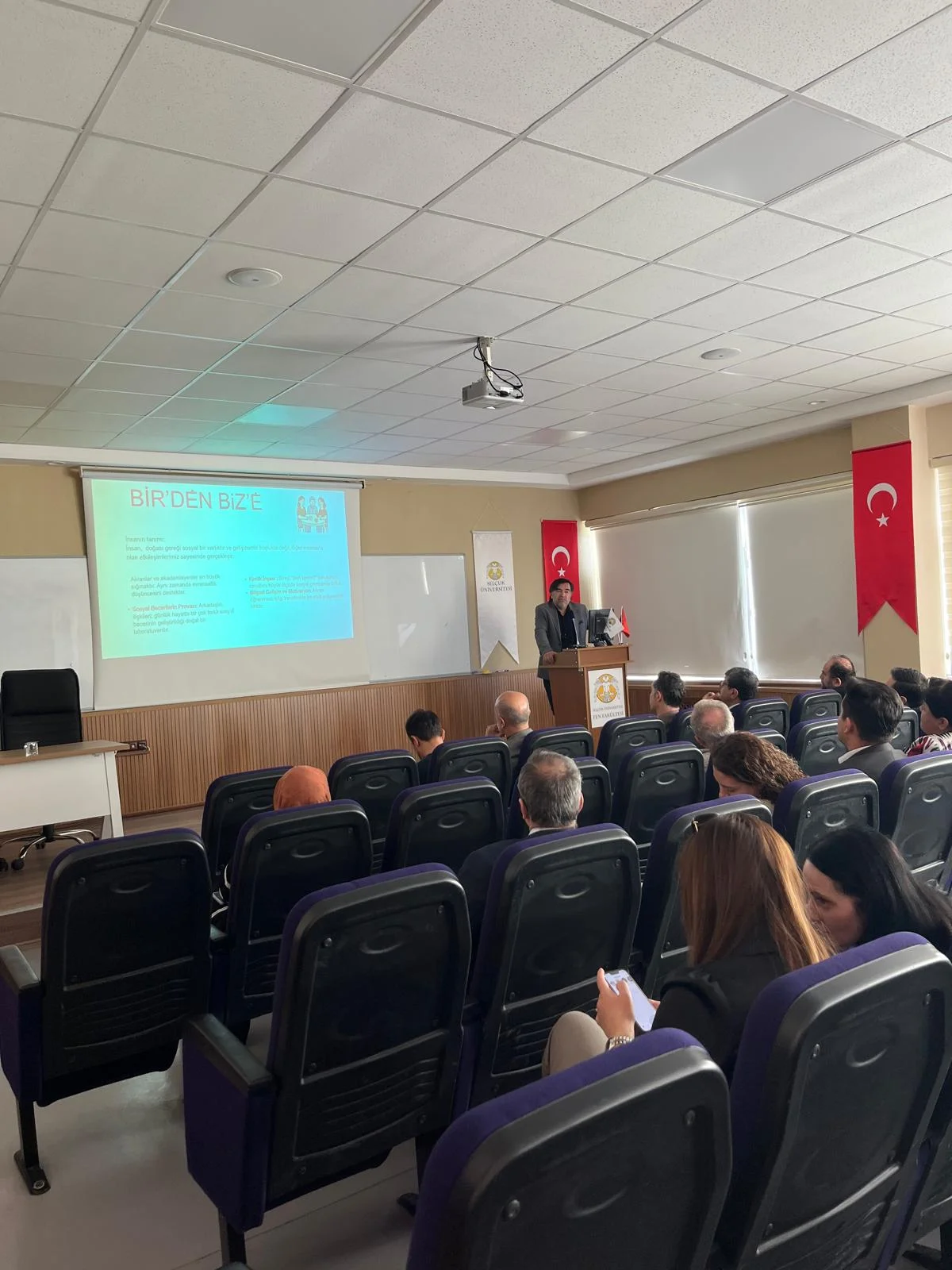 Fen Fakültesi Akademik-İdari Personeline Yönelik Seminer Gerçekleştirildi