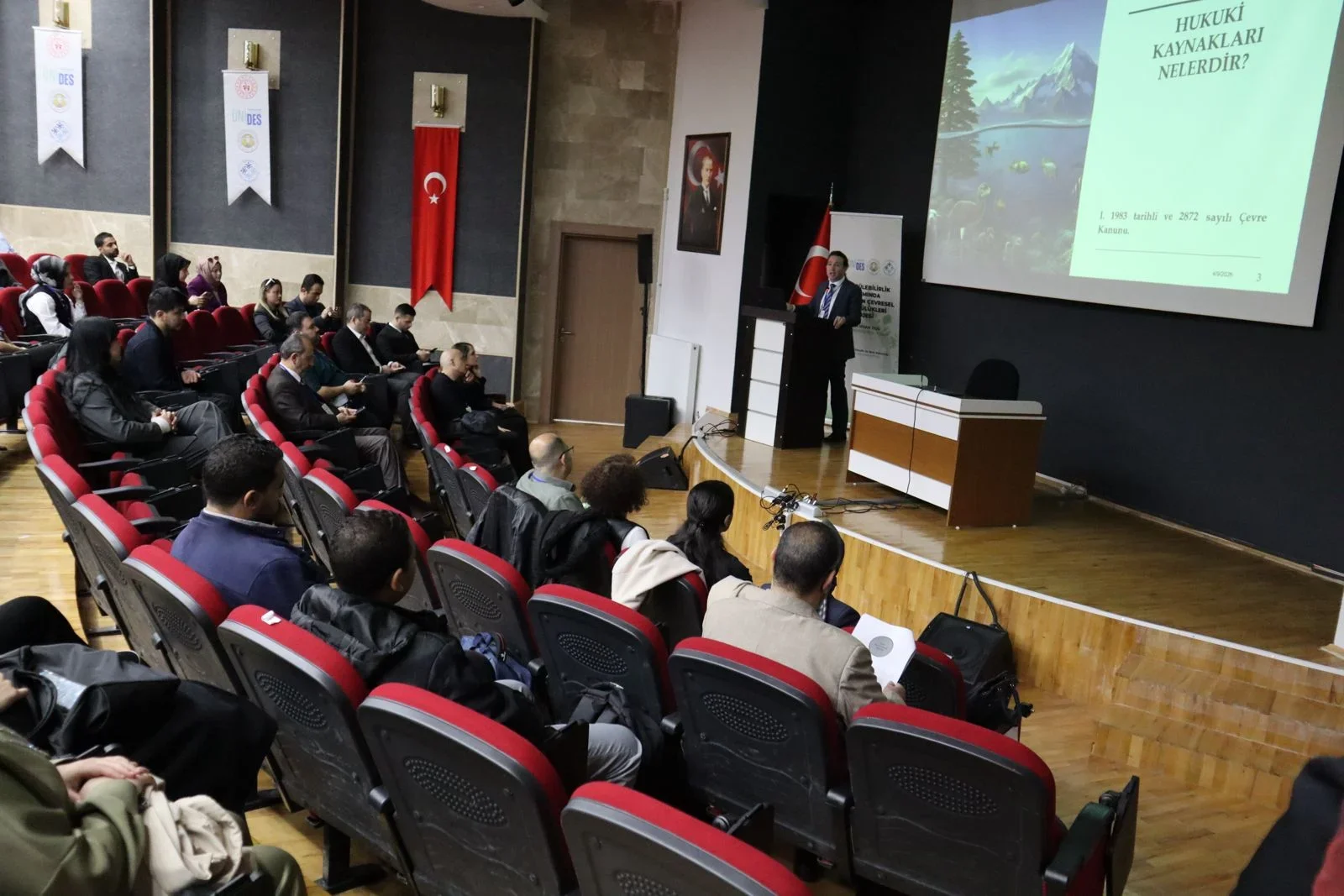 "Sürdürülebilirlik ve Çevresel Yükümlülükler" Başlıklı ÜNİDES Projesi Lansmanı Gerçekleştirildi