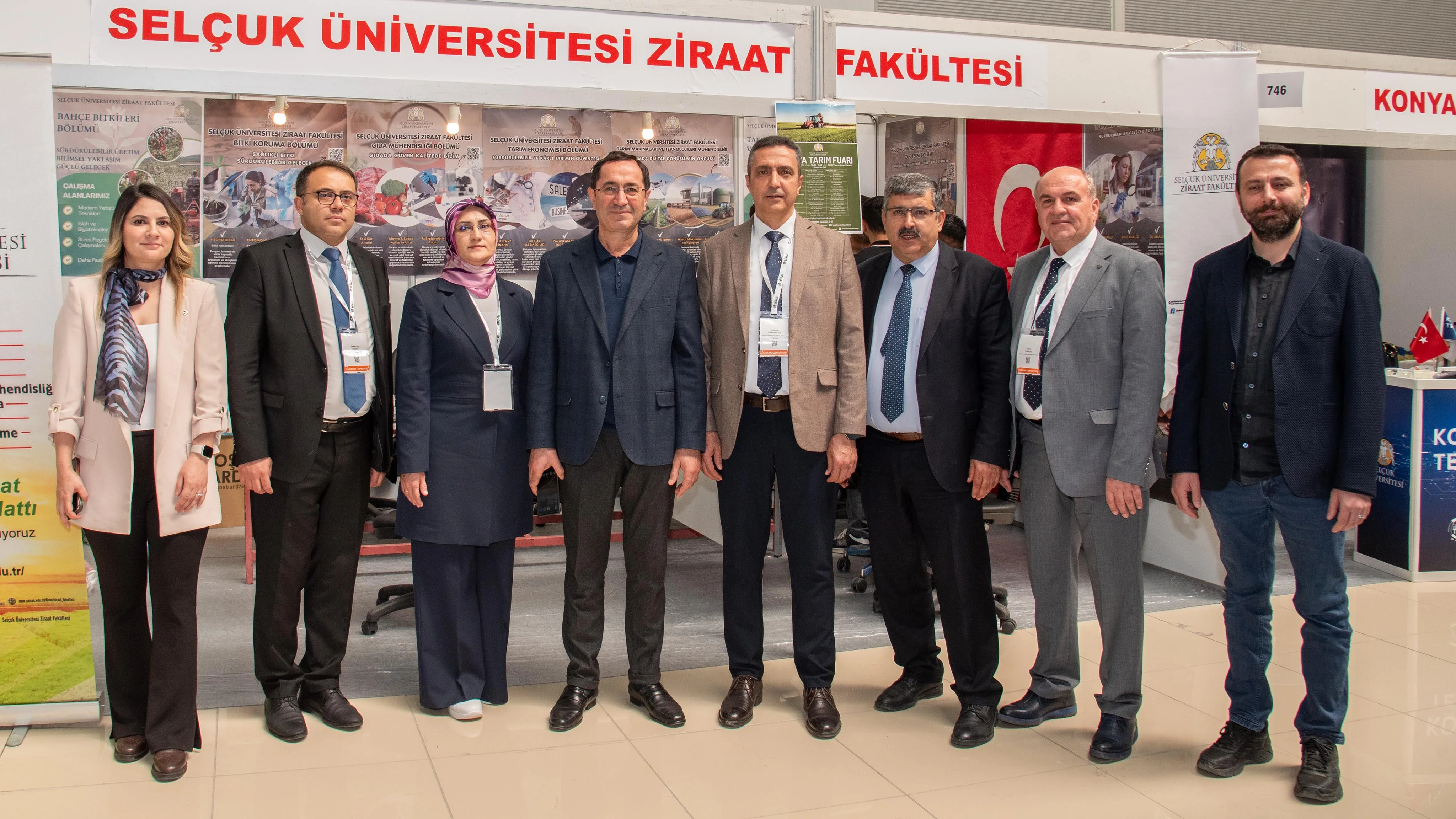 Selçuk Üniversitesi, Konya Tarım Fuarı’nda ziyaretçilerini ağırlıyor